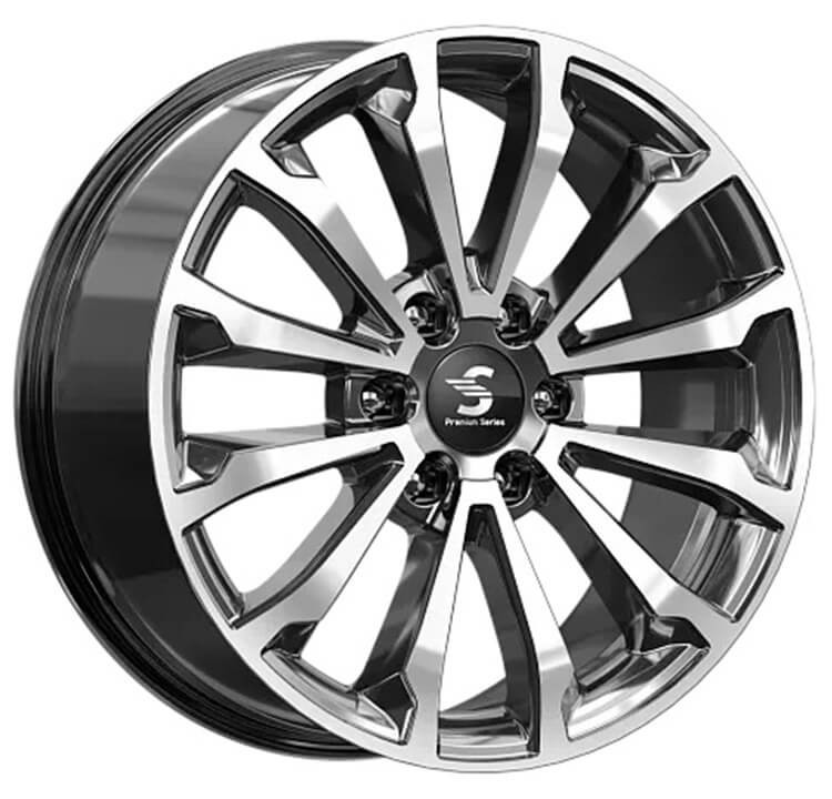Premium Series KP006(20_Land Cruiser Prado) Elite Silver 6*139,7 8.5xR20 ET25 DIA106.1