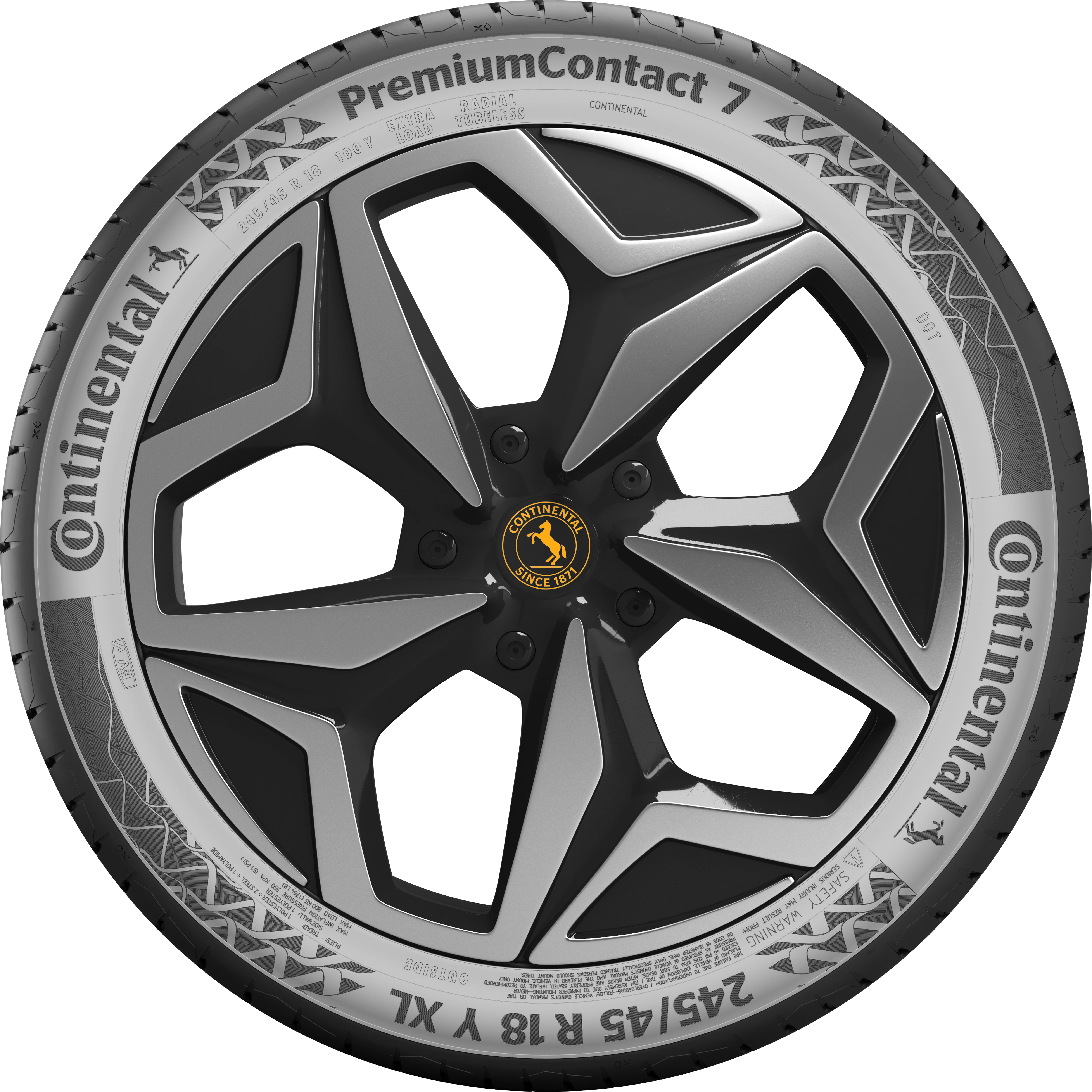 Continental ContiPremiumContact 7 235/55 R18 100V (FR) купить в KOLOBOX